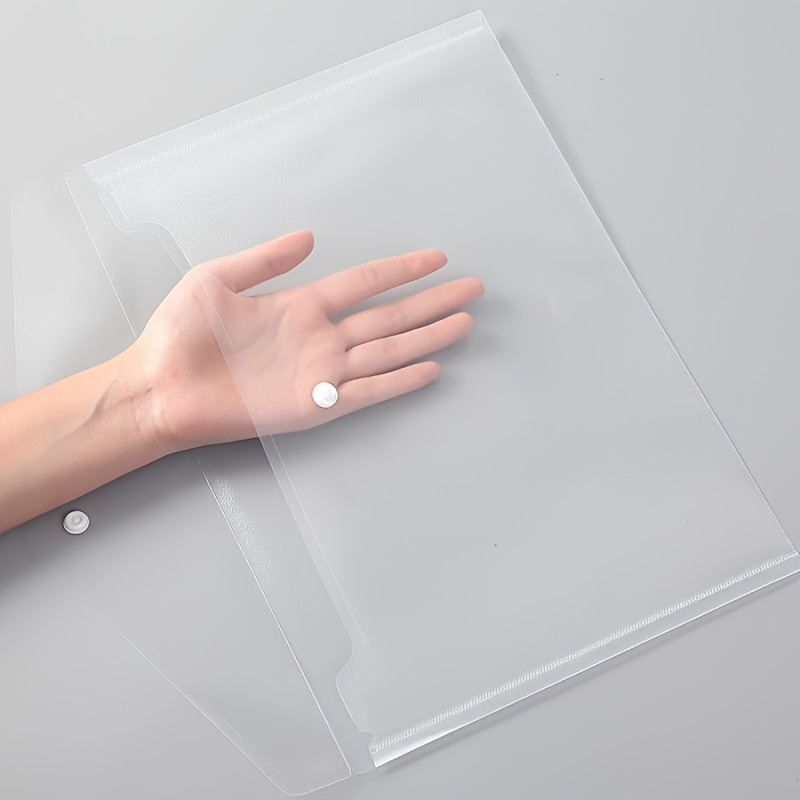 10pcs Transparent A4 Folders C - Office Stationery And Supply ulasan dan harga