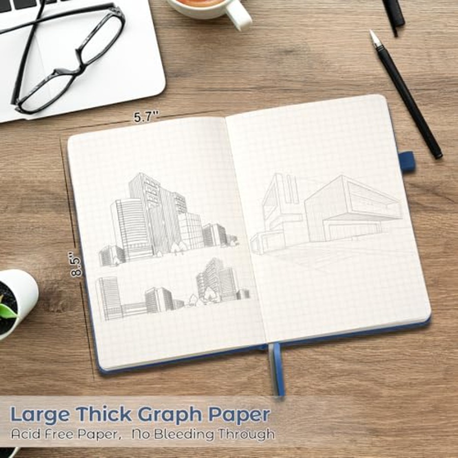 Paper Notebook, 5 Pack Hardcov - Journal Leather Hardcover ulasan dan harga