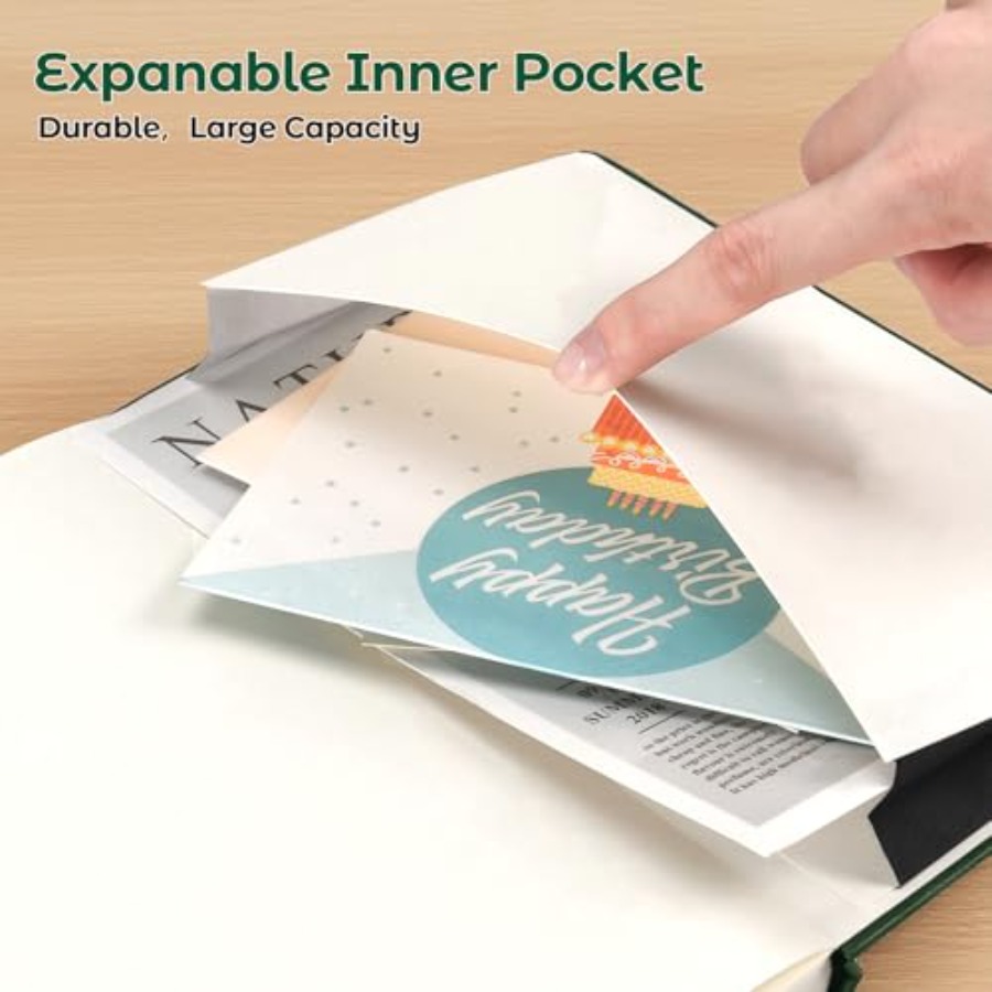 Paper Notebook, 5 Pack Hardcov - Journal Leather Hardcover ulasan dan harga