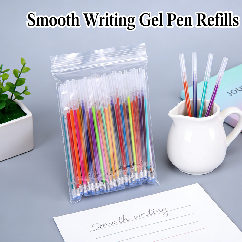 12-100 Color Gel Pen Refills S - Gel Ink Pen Set ulasan dan harga