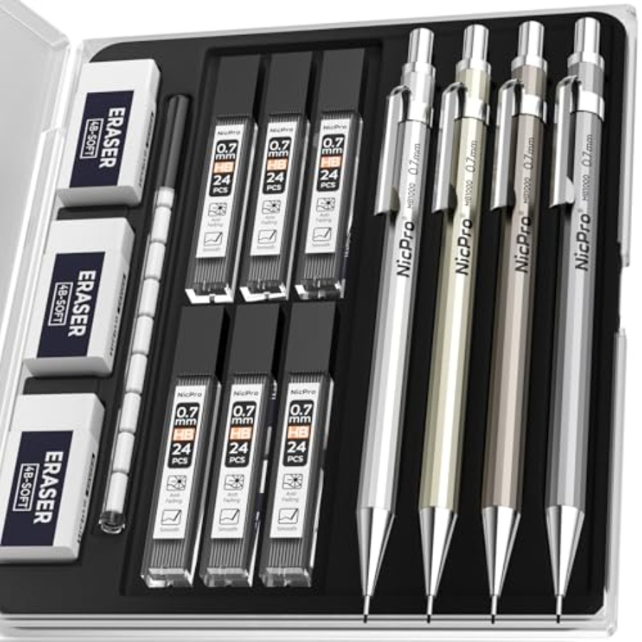 Mechanical Pencil 0.7mm with C - Mechanical Pencil Lead ulasan dan harga