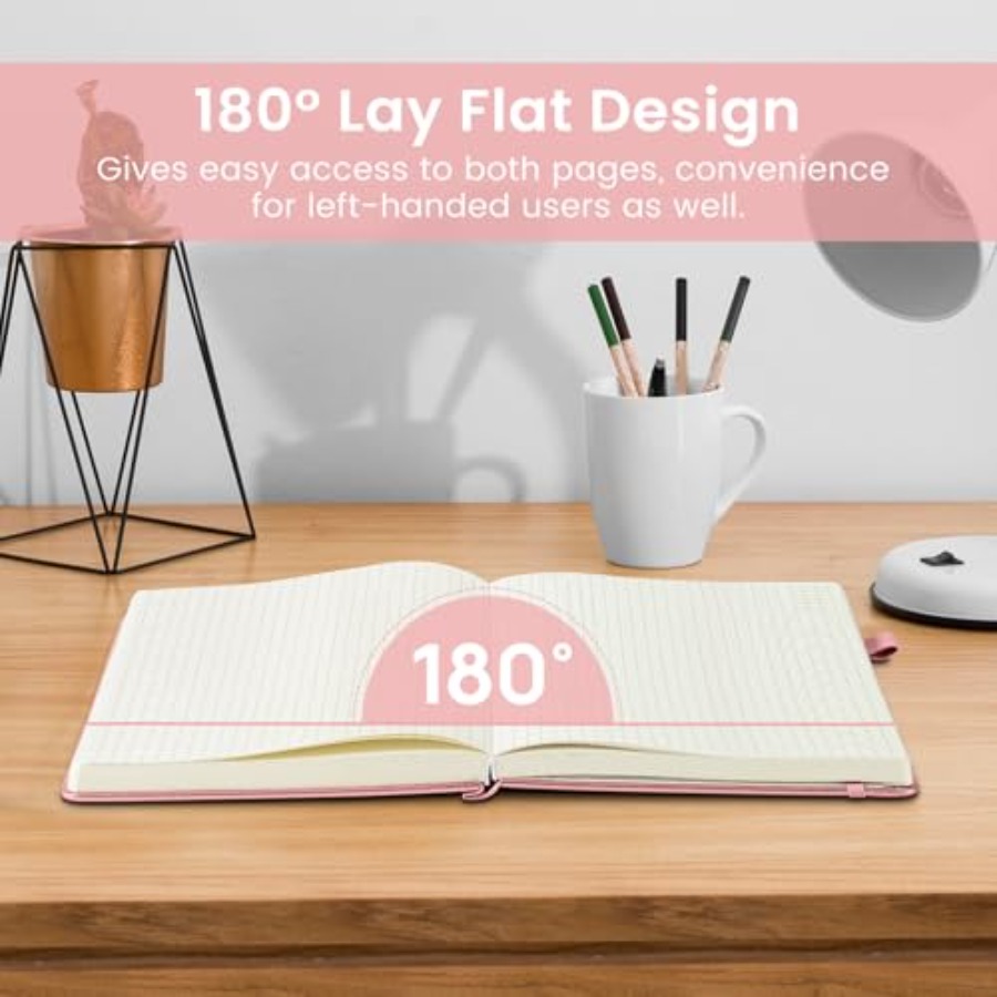 A5 Graph Journal Notebook for  - Journal Leather Hardcover ulasan dan harga