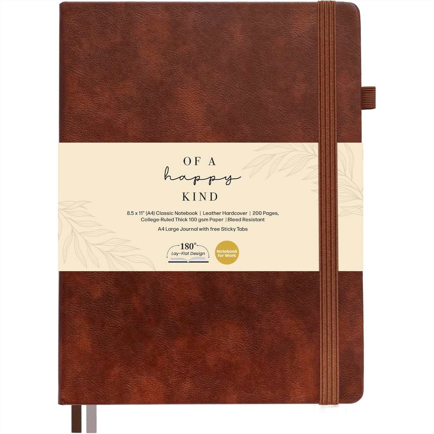 A4 Leather Journal Notebook 8. - Journal Leather Hardcover ulasan dan harga