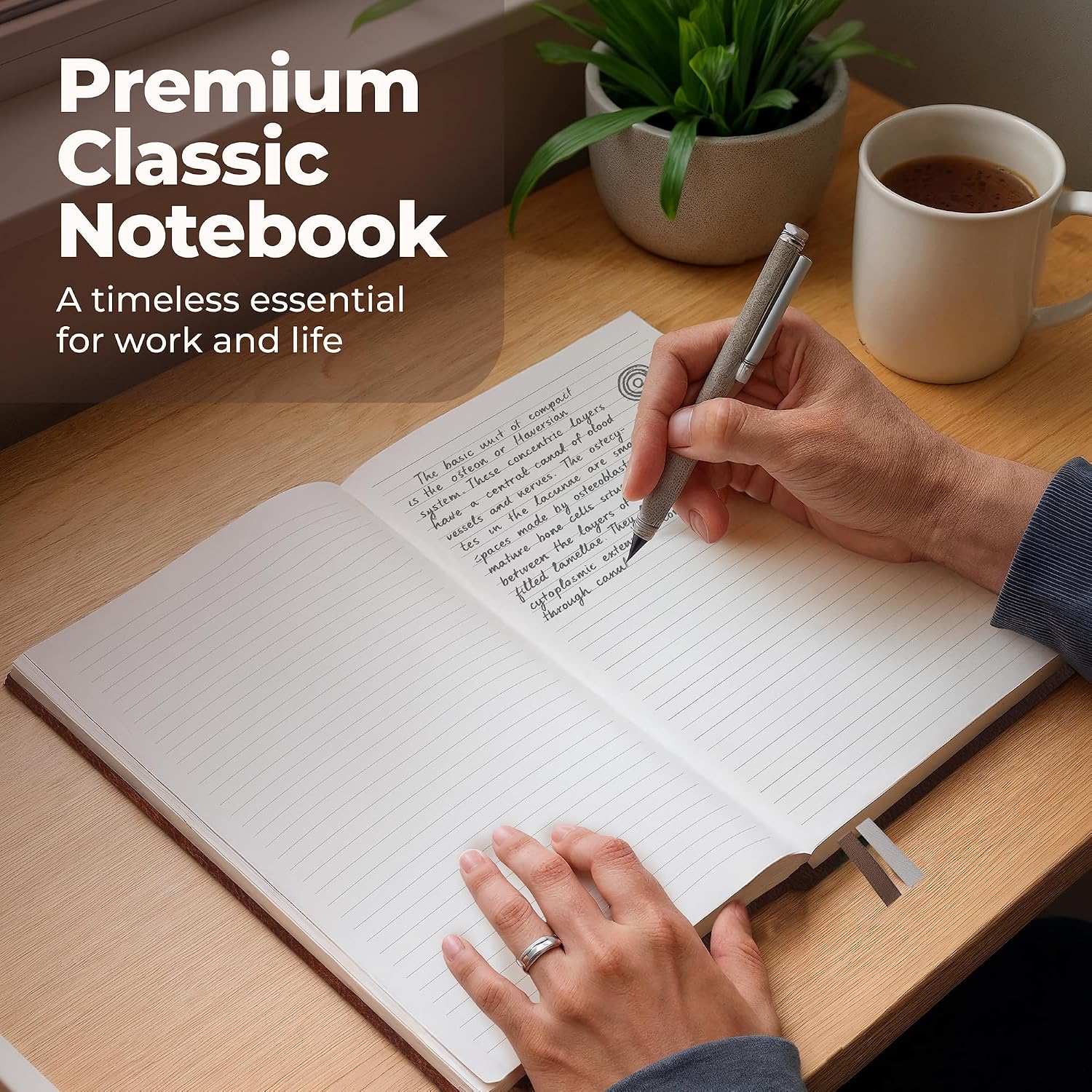A4 Leather Journal Notebook 8. - Journal Leather Hardcover ulasan dan harga