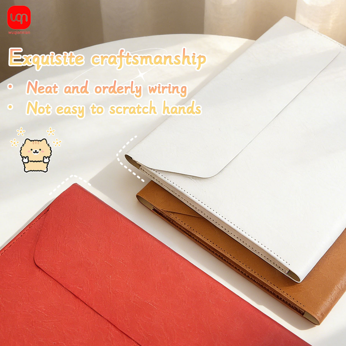 WQN-1PC A4 leather business do - Stationery Supply Business ulasan dan harga