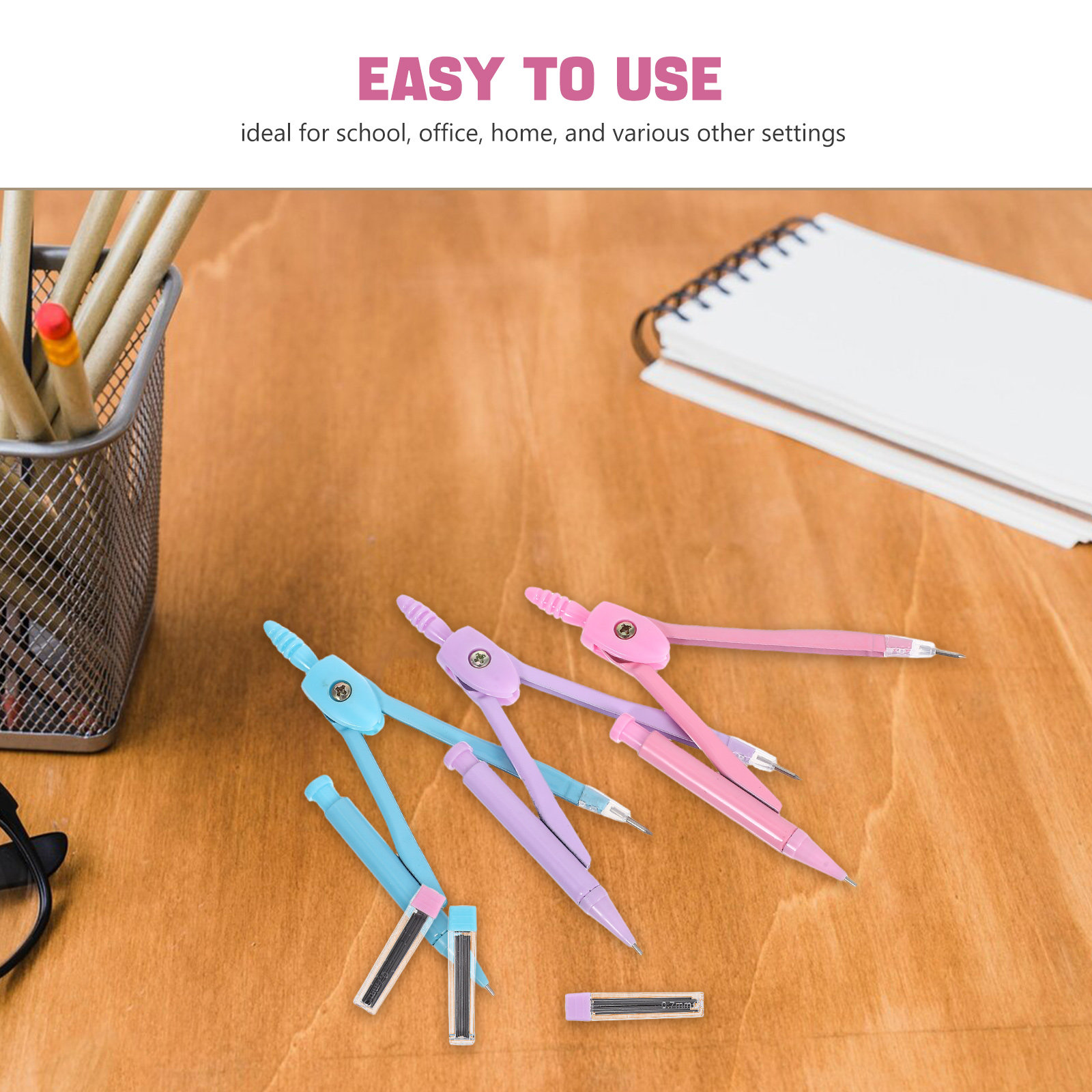 3Sets Metal Compass Set Stylis - Compass Geometry Set ulasan dan harga