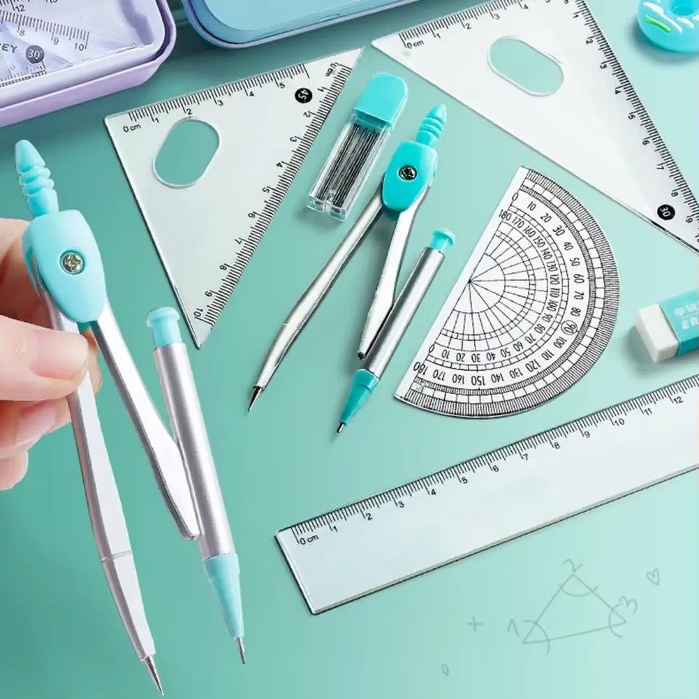 7-Piece Student Compass Protra - Compass Geometry Set ulasan dan harga