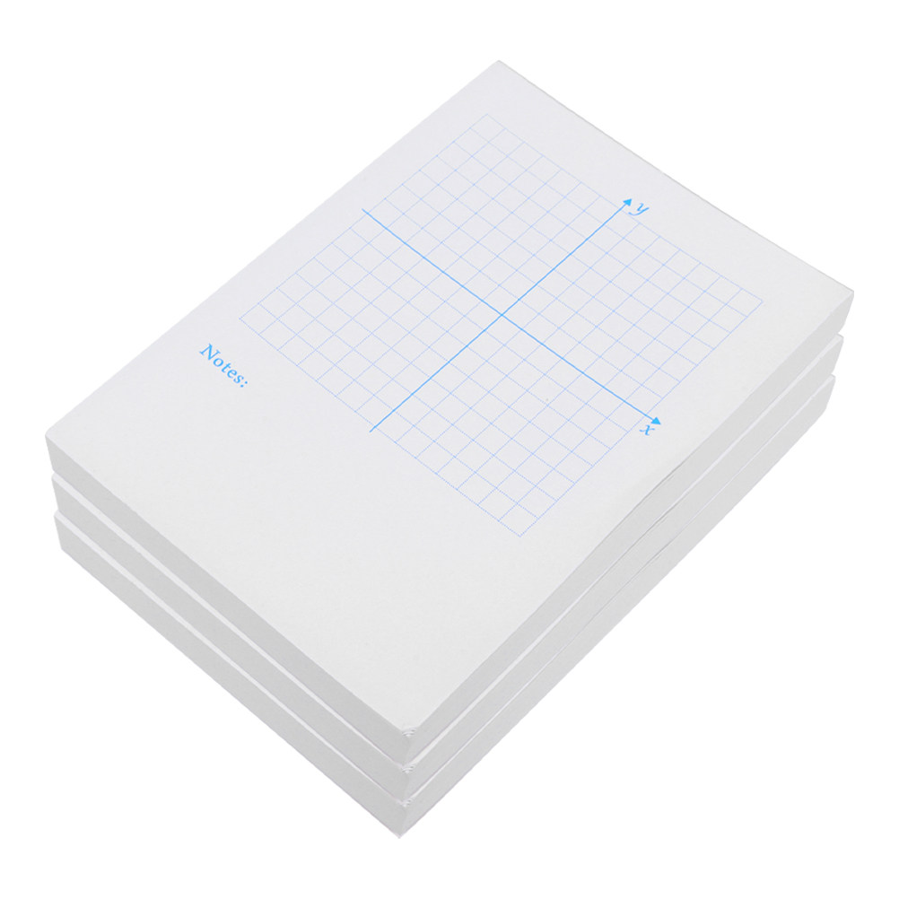 3Pcs Math Coordinate Practice  - Graph Paper Pad ulasan dan harga