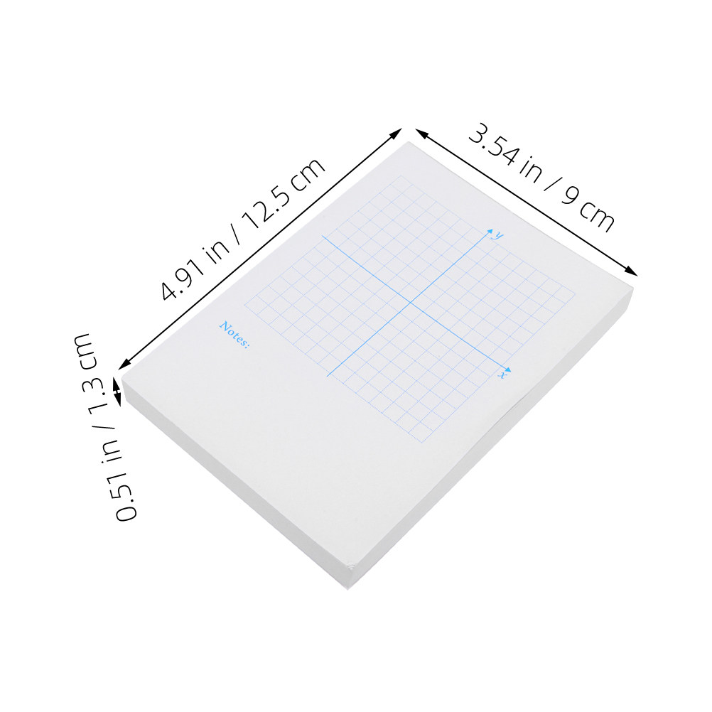 3Pcs Math Coordinate Practice  - Graph Paper Pad ulasan dan harga