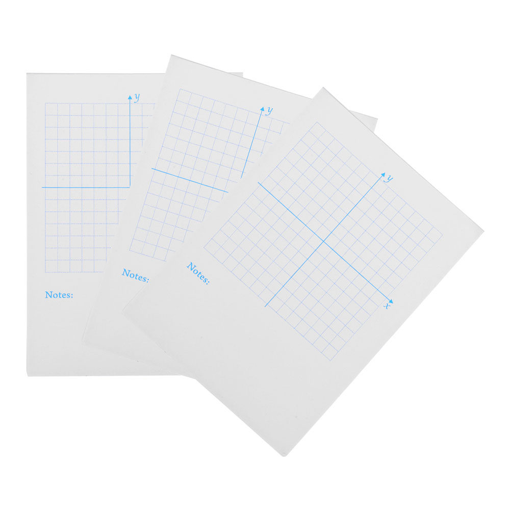 3Pcs Math Coordinate Practice  - Graph Paper Pad ulasan dan harga