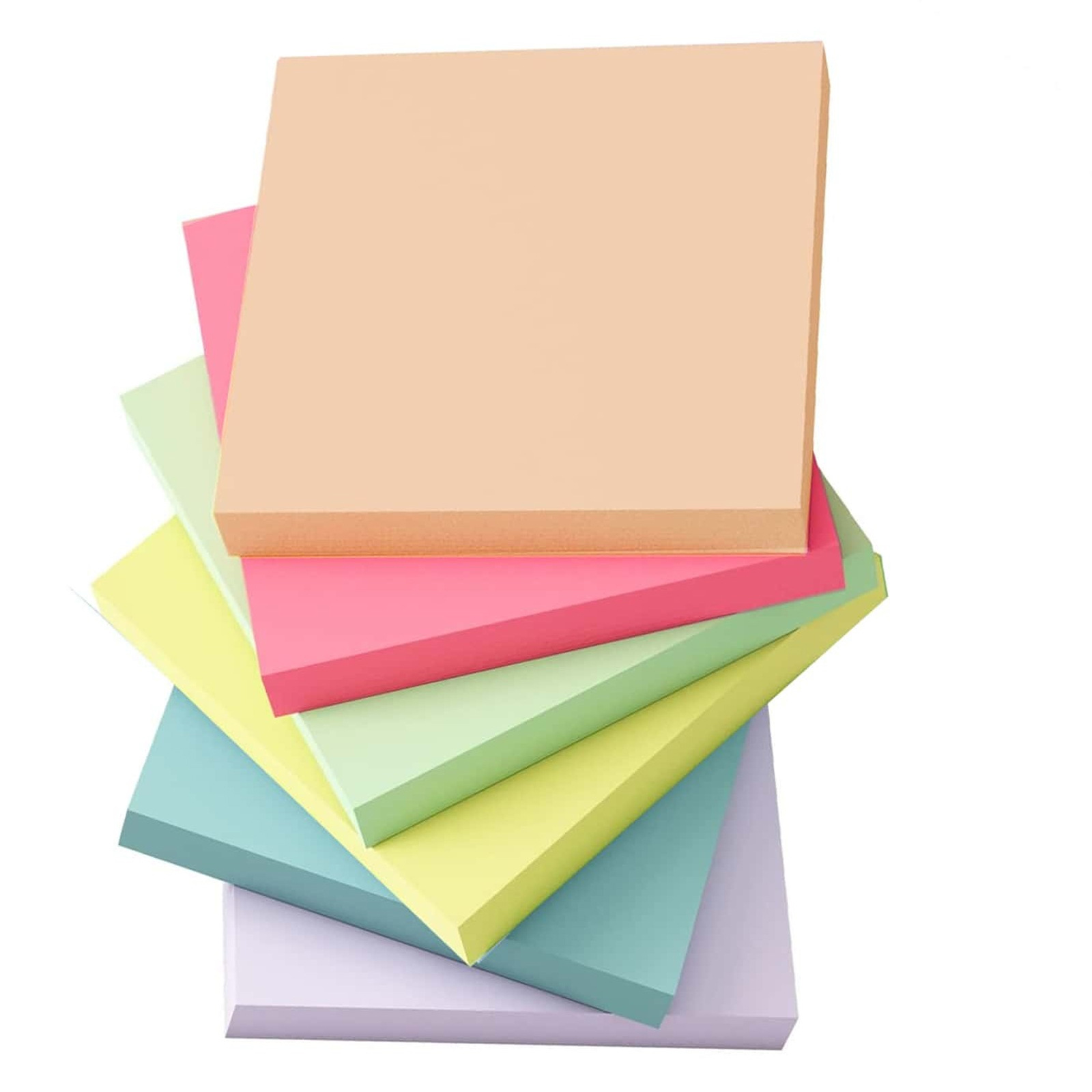 6 Pcs Fluorescent color 3*3inc - Graph Paper Pad ulasan dan harga