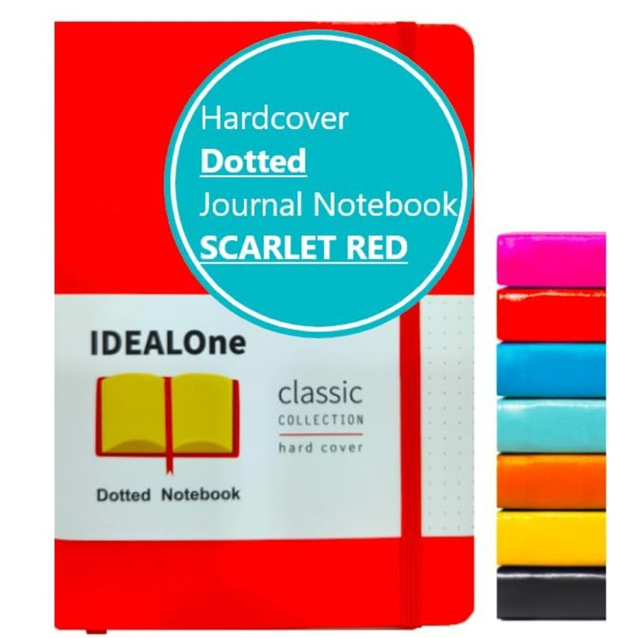 Dotted Hardcover Leather Noteb - Journal Leather Hardcover ulasan dan harga