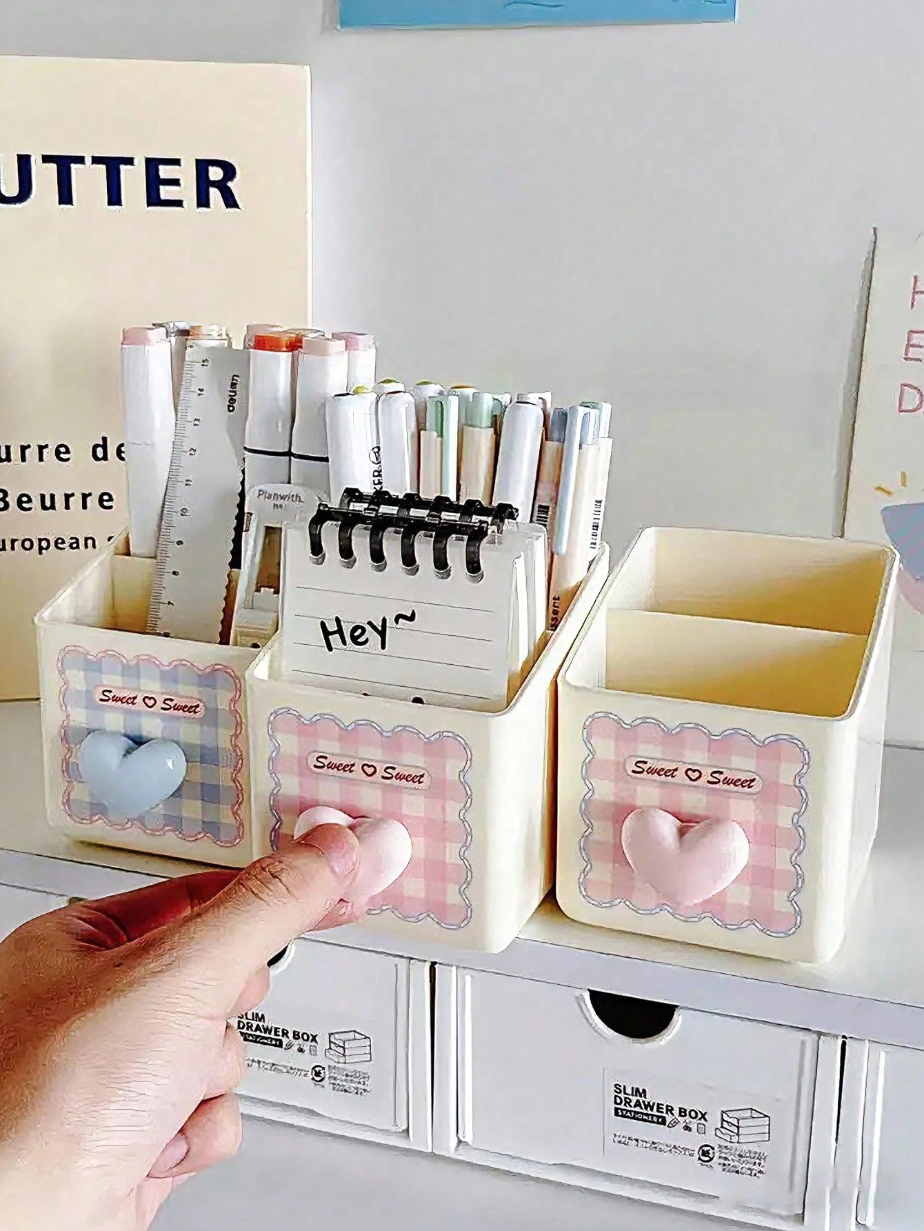 1pc Desktop Stationery Storage - Stationery Office And School Supply Stores ulasan dan harga